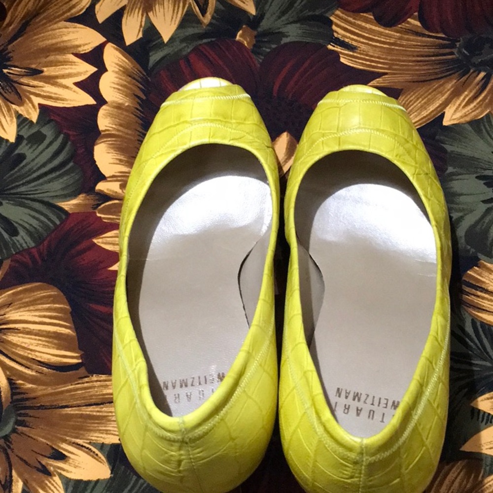 Stuart Weitzman peep toe heels - Picture 5 of 8